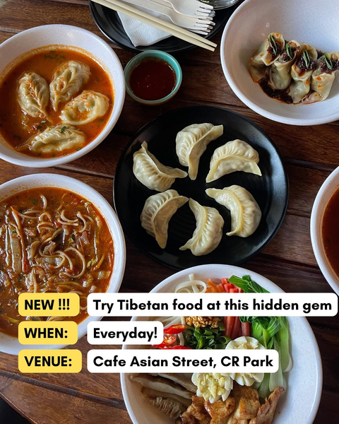Cover photo of Cafe Asian Street - Authentic Tibetan, Thai & Chinese Food in CR Park | Dumpling, Noodles, Korean Soup, Momo, Pad thai